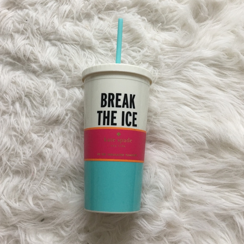 Kate Spade "Break the Ice" Tumbler